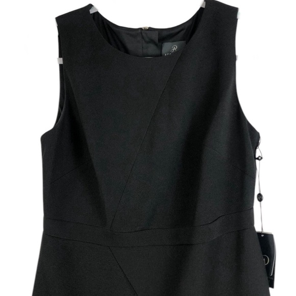 Adrianna Papell Daphne Ribbed Mitered Dress - Picture 6 of 16